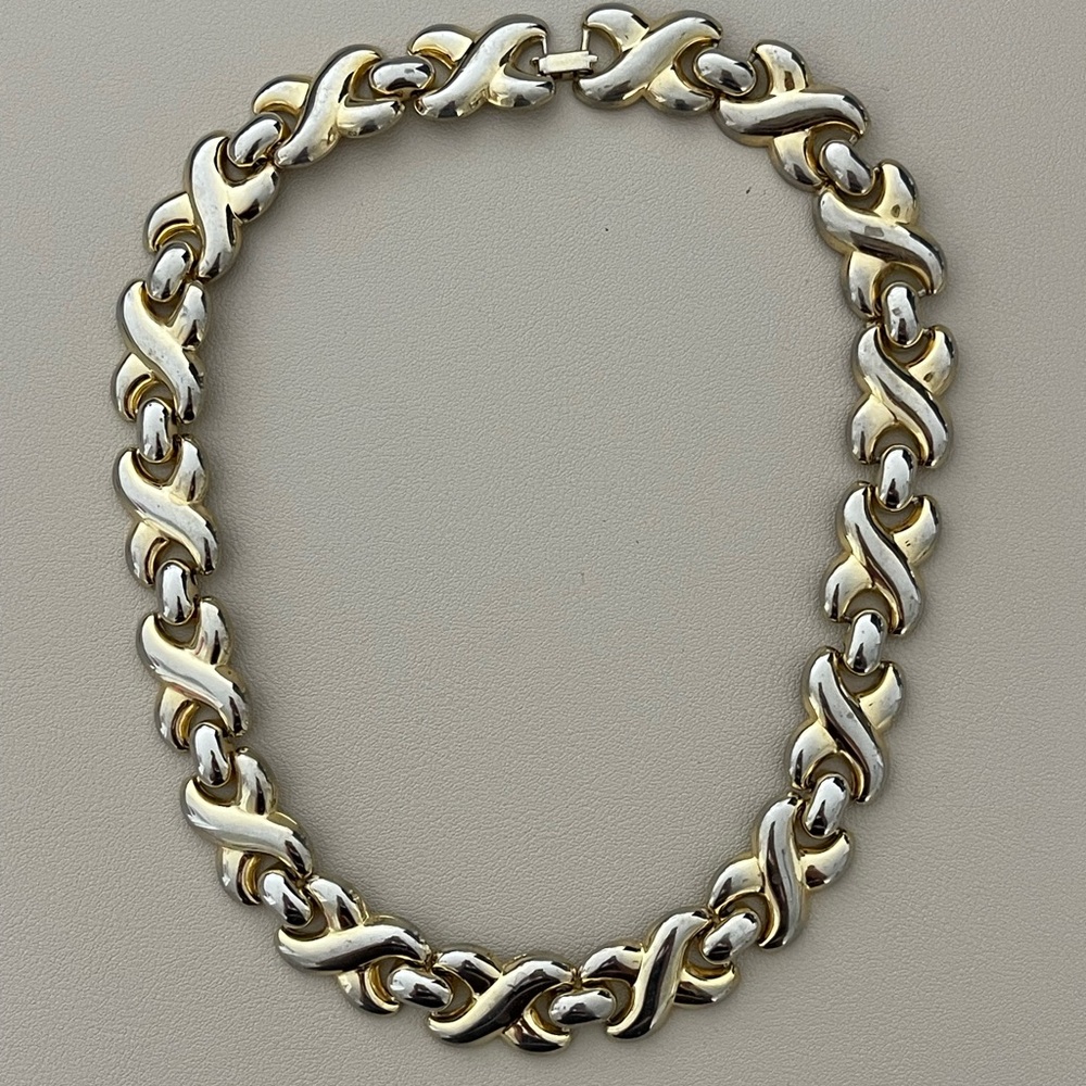 Vintage Two-Tone Necklace
